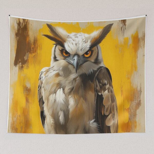 Item preview, Stunning Harpy Eagle bird Painting for Home & Office designed and sold by LazyOwlStore.