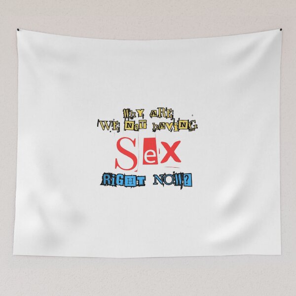 Item preview, Why Are We Not Having Sex Right Now? – Bold Pop Art Statement designed and sold by Artitude Studio.