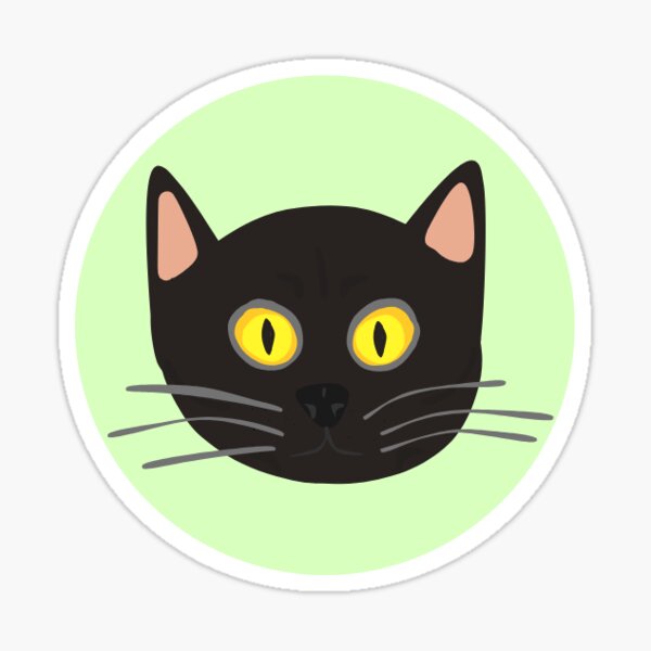 Item preview, Cat - Black / Void designed and sold by Josey Elrod.