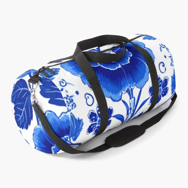 Item preview, Royal Blue Delft Flower Pattern designed and sold by GrinGalore.