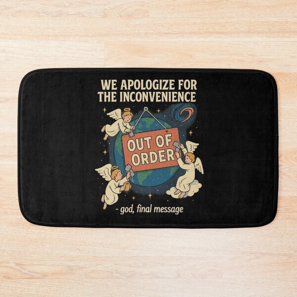 Item preview, We apologize  for the inconvenience god final message designed and sold by yinon-h.