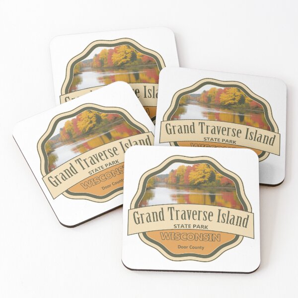 Item preview, Grand Traverse Island State Park, Door County, Wisconsin designed and sold by Wanderful-roads.