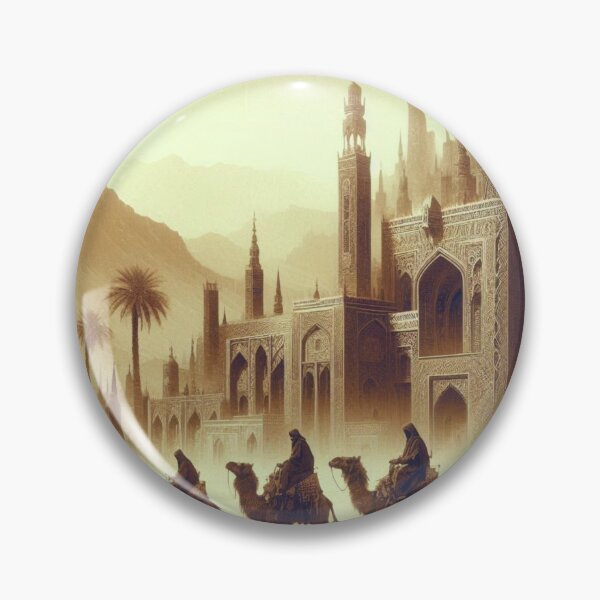 Item preview, Tuareg Nomads on Camelback (Sepia style) designed and sold by PrintAfricanArt.