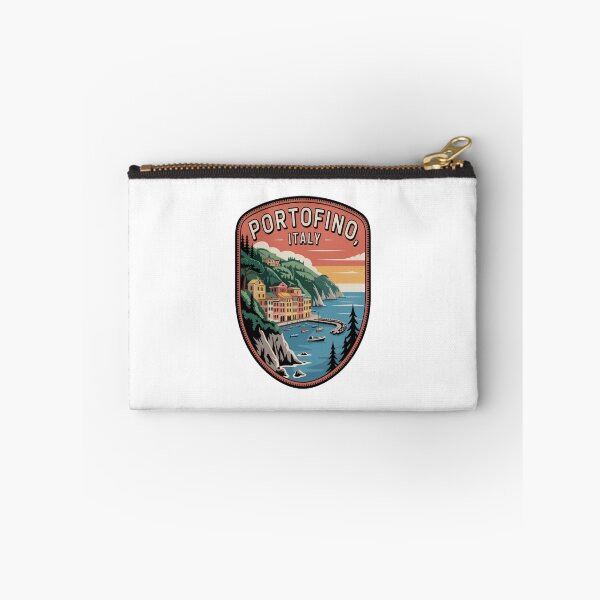Item preview, Portofino Italy Vintage Adventure Patch Sticker designed and sold by stickercuffs.