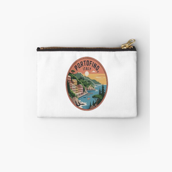 Item preview, Portofino Italy Vintage Adventure Patch Sticker designed and sold by stickercuffs.
