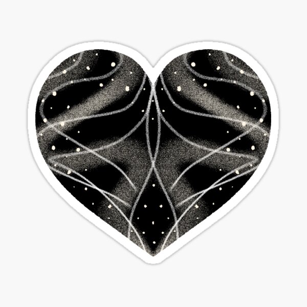 Item preview, Black heart designed and sold by pnatta.