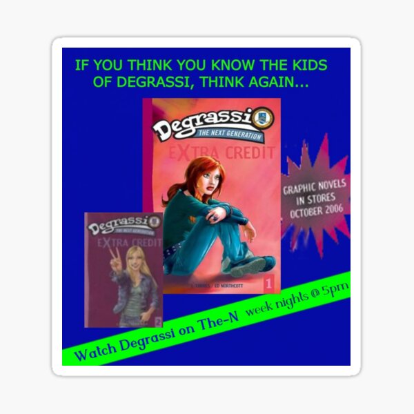 Item preview, Degrassi Graphic Novels Poster designed and sold by sierralucey05.