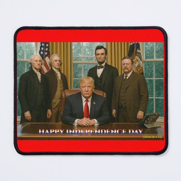 Item preview, Independence Day with the Presidents designed and sold by EyeMagined.