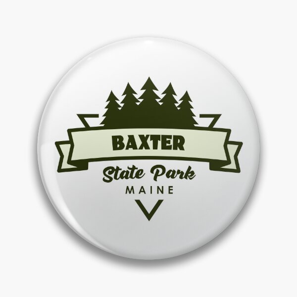 Item preview, Baxter State Park Maine Trees And Ribbon designed and sold by bivenart.