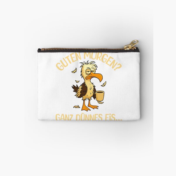 Item preview, Good morning? Very thin ice – grumpy bird with coffee designed and sold by nkhookysun.