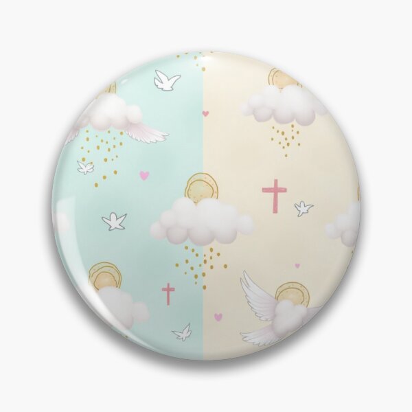 Item preview, Celestial Whimsy – Ethereal Angelcore Cloud Pattern designed and sold by Simply-Yours.