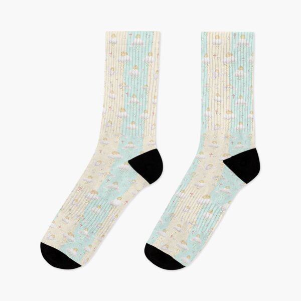 Item preview, Celestial Whimsy – Ethereal Angelcore Cloud Pattern designed and sold by Simply-Yours.