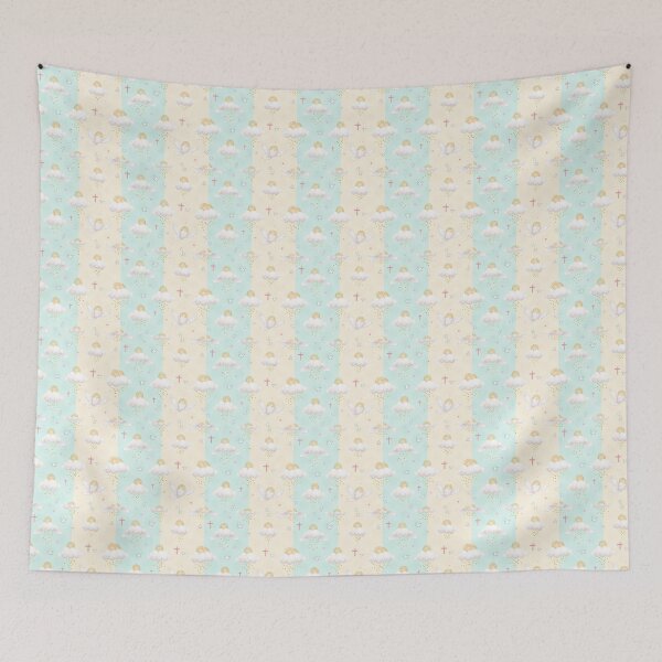 Item preview, Celestial Whimsy – Ethereal Angelcore Cloud Pattern designed and sold by Simply-Yours.