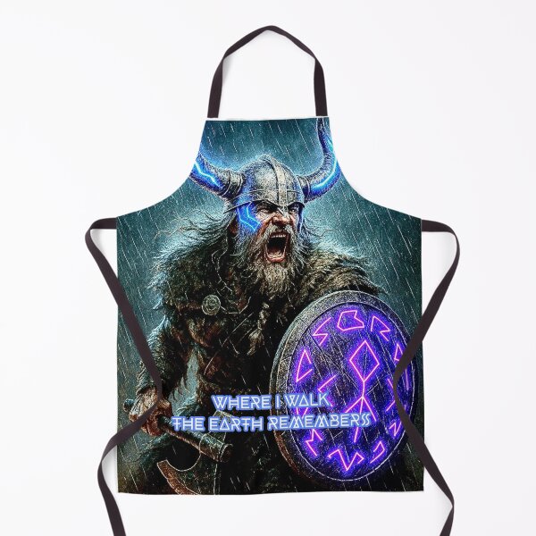 Item preview, Epic Viking Warrior | Neon Norse Power Artwork designed and sold by LegendArtStudio.