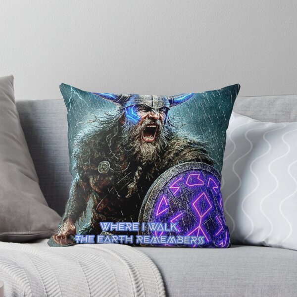 Item preview, Epic Viking Warrior | Neon Norse Power Artwork designed and sold by LegendArtStudio.