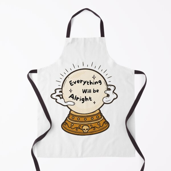 Item preview, Crystal Ball - Everything Will Be Alright designed and sold by HuesMeows.