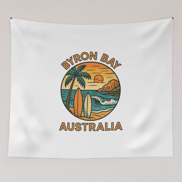 Item preview, Byron Bay Sunrise – Coastal Summer Vibes designed and sold by inkNext.