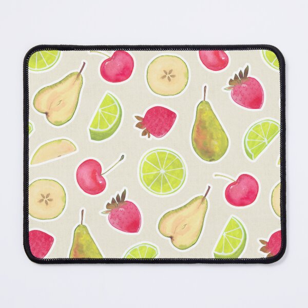 Item preview, Tutti Frutti Cute Sticker Fruit Pattern on Alabaster White designed and sold by AycaAtalay.