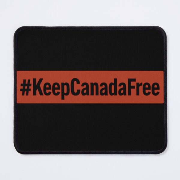 Item preview, Keep Canada Free – Hashtag Protest Slogan Design designed and sold by Meandmyshop.