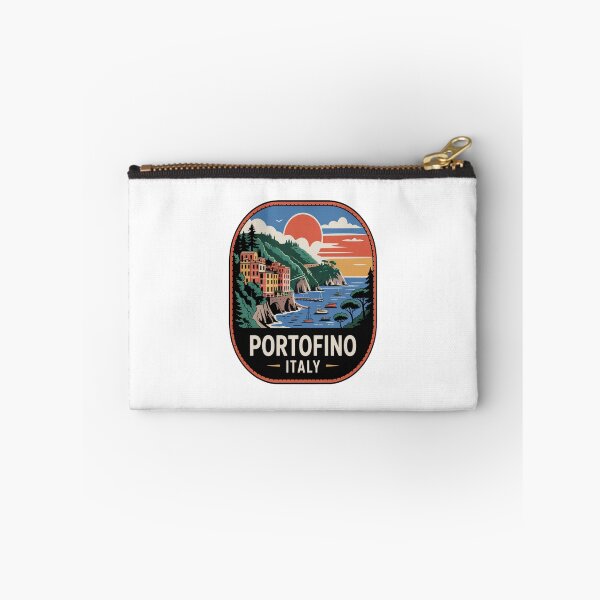 Item preview, Portofino Italy Vintage Adventure Patch Sticker designed and sold by stickercuffs.