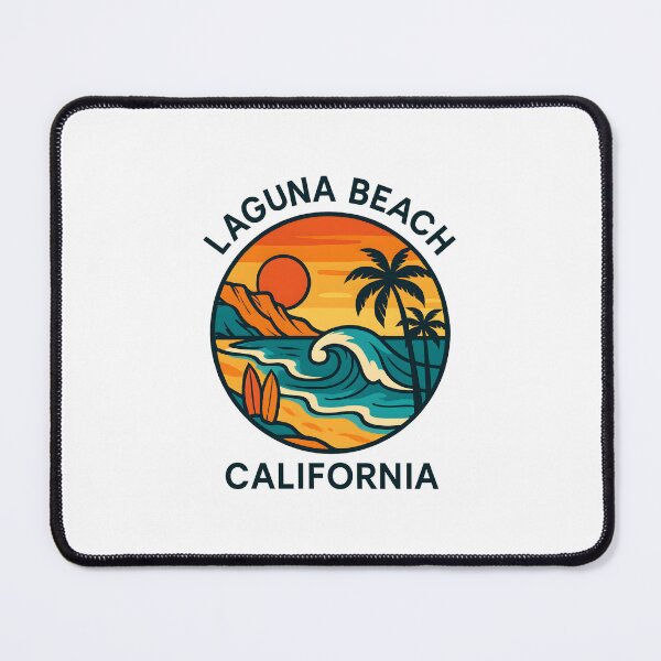 Item preview, Laguna Beach Sunset Vibes - California Coastline designed and sold by inkNext.