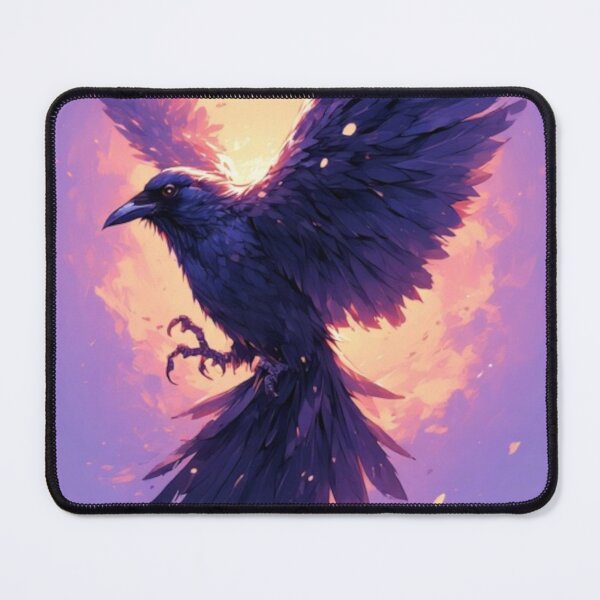 Item preview, Crow in Purple by the Sunrise designed and sold by JadelightDesign.