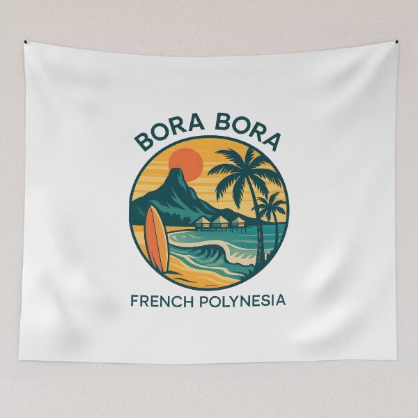 Item preview, Bora Bora Serenity – Tropical  French Polynesia designed and sold by inkNext.