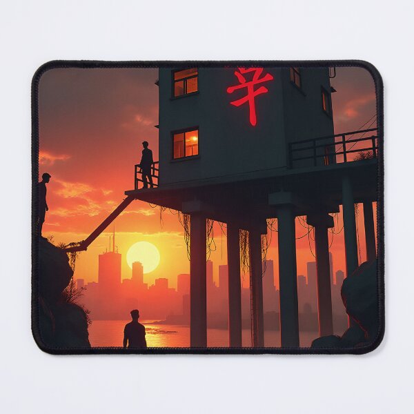 Item preview, Sunset on Stilts designed and sold by stableImaginarium.