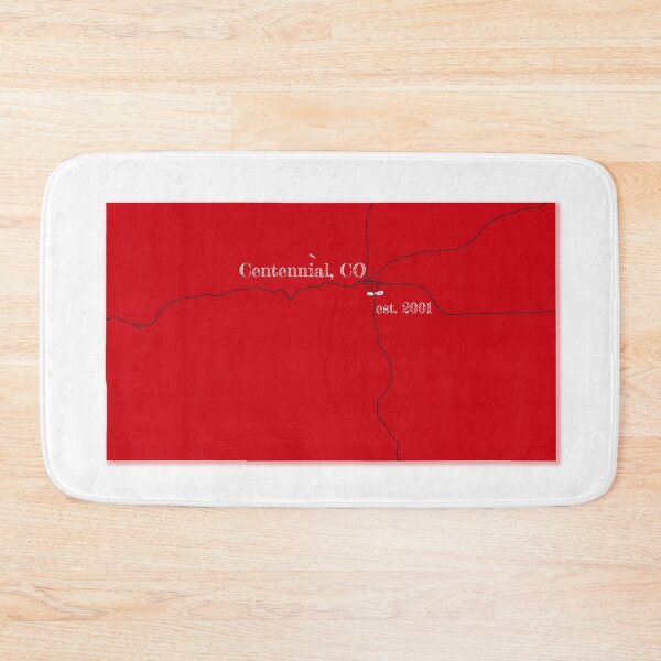 Item preview, Centennial, CO [Red] designed and sold by PhilbonianDezin.