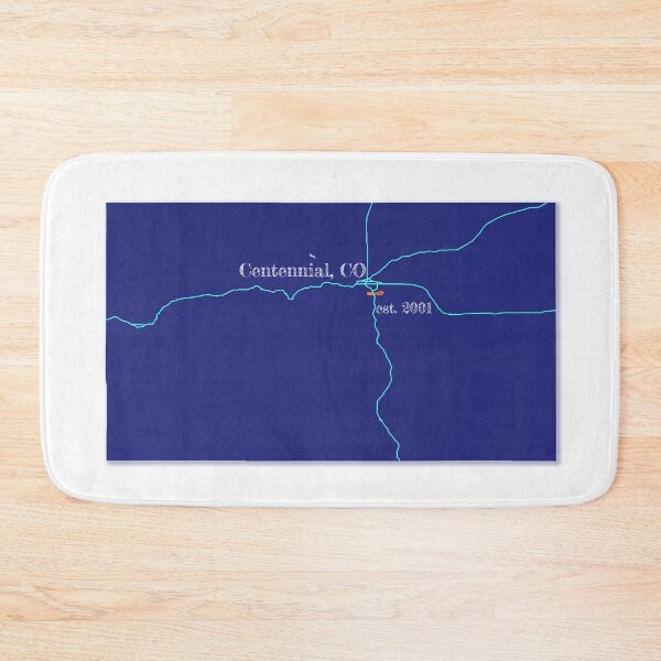 Item preview, Centennial, CO [Blue] designed and sold by PhilbonianDezin.