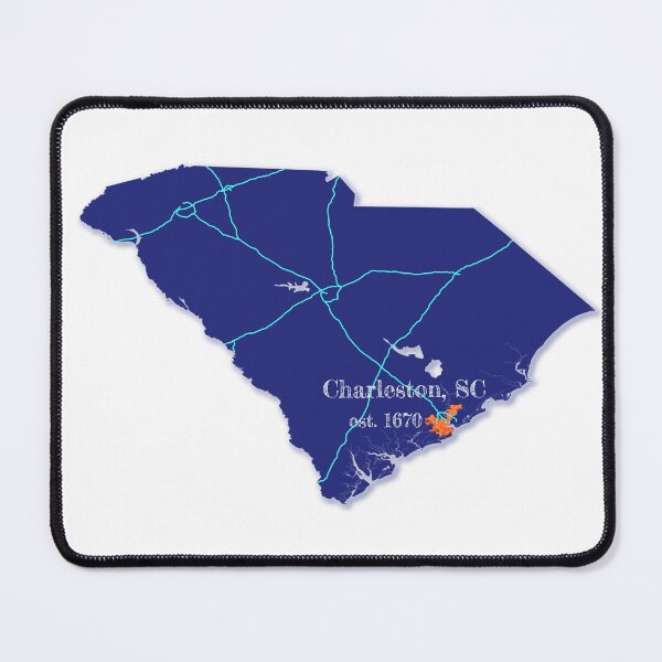 Item preview, Charleston, SC [Blue] designed and sold by PhilbonianDezin.