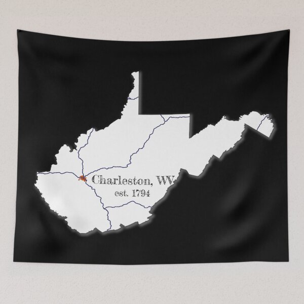 Item preview, Charleston, WV [White] designed and sold by PhilbonianDezin.