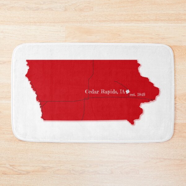 Item preview, Cedar Rapids, IA [Red] designed and sold by PhilbonianDezin.