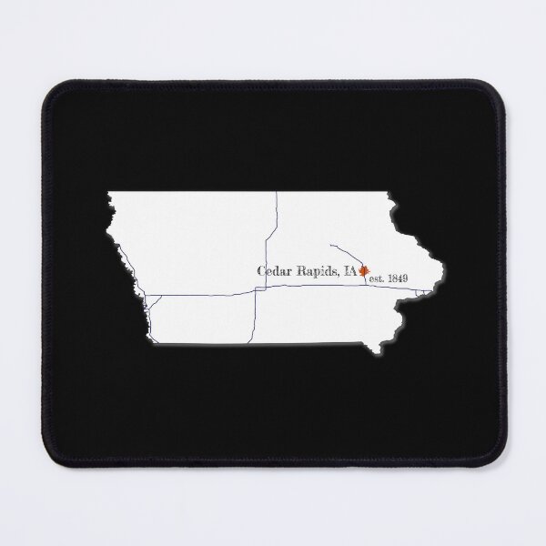 Item preview, Cedar Rapids, IA [White] designed and sold by PhilbonianDezin.