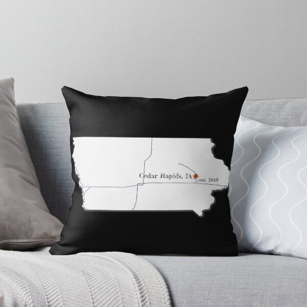 Item preview, Cedar Rapids, IA [White] designed and sold by PhilbonianDezin.