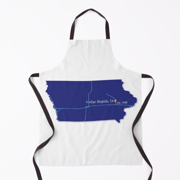 Item preview, Cedar Rapids, IA [Blue] designed and sold by PhilbonianDezin.