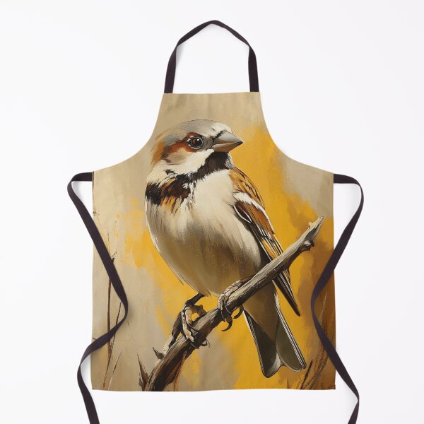 Item preview, Stunning House Sparrow bird Painting for Home & Office designed and sold by LazyOwlStore.