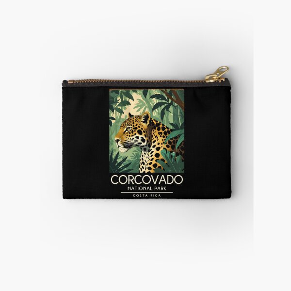 Item preview, A Vintage Illustration of Corcovado National Park - Costa Rica  designed and sold by GoodOldVintage.