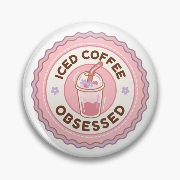 Item preview, Iced Coffee Obsessed  designed and sold by HuesMeows.