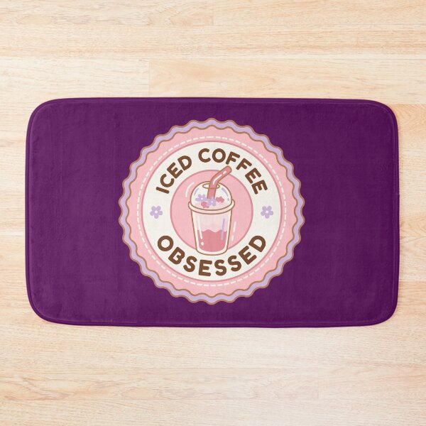 Item preview, Iced Coffee Obsessed  designed and sold by HuesMeows.