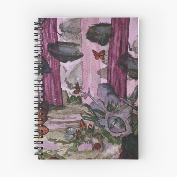 Item preview, Gravity Falls Bill Cipher forest original watercolour designed and sold by Dottydraws.