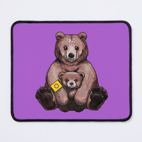 Item preview, Bear with Intersex Baby Bear designed and sold by Art by Veya.