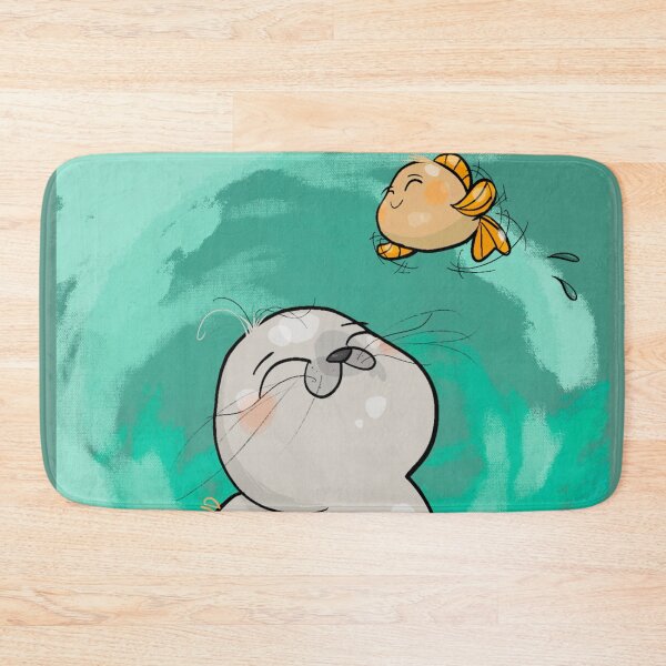 Item preview, Seal and fish designed and sold by UIUD.