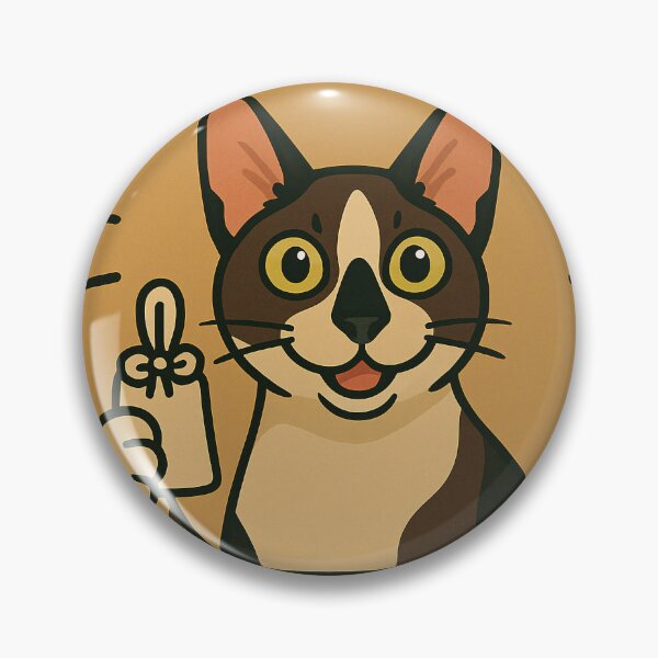 Item preview, Cute Cornish Rex Cat Good Karma Lucky Mom Dad Kids designed and sold by FurryHavenPH.