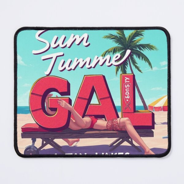 Item preview, Gyal In Summer Mood designed and sold by Arteviia .