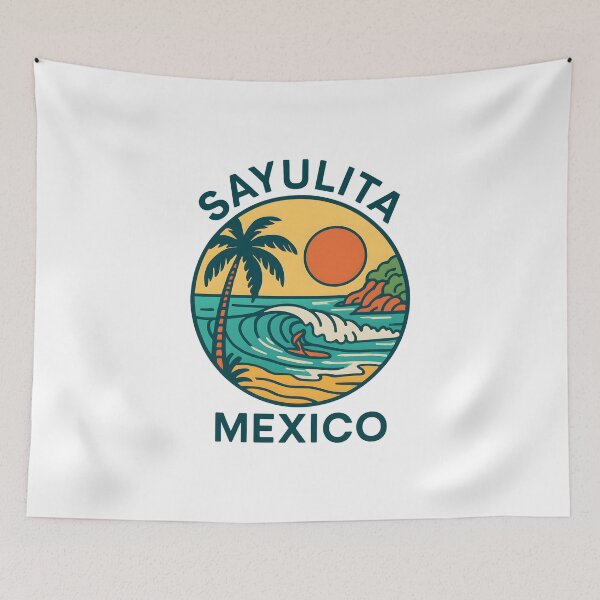 Item preview, Sayulita Sunrise - Mexico’s Boho Beach Vibes designed and sold by inkNext.