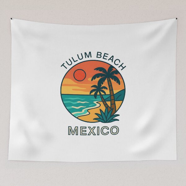 Item preview, Tulum Beach  Vibe – Mexico Coastal Summer designed and sold by inkNext.