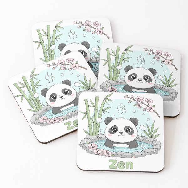 Item preview, Zen panda bathing designed and sold by PanDooVibe.