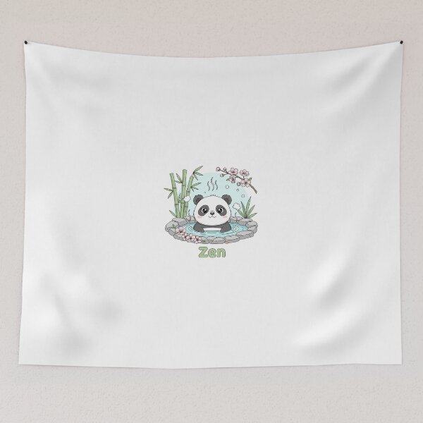 Item preview, Zen panda bathing designed and sold by PanDooVibe.