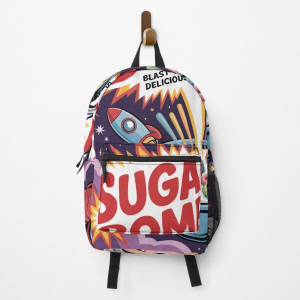 Item preview, Sugar Bombs Cereal Poster – Retro Fallout Style Ad designed and sold by BladVrt.